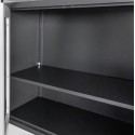 Szafa biurowa metalowa WENUS 90x40x185 cm - wnętrze z regulowaną półką