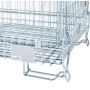 Pojemnik siatkowy gitterbox Mega-M 120x90x102 cm kosz metalowy składany kreuj swój biznes z Wyposażenie sklepów i instytucji  - Kreuj swój biznes z 4store.pl