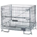 Pojemnik siatkowy gitterbox Mega-M 120x90x102 cm kosz metalowy składany