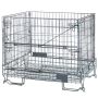 Pojemnik siatkowy gitterbox Mega-M 120x90x102 cm kosz metalowy składany kreuj swój biznes z Wyposażenie sklepów i instytucji  - Kreuj swój biznes z 4store.pl