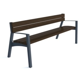 Ławka Asteria I z podłokietnikami