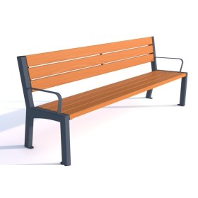 Ławka Asteria II z podłokietnikami