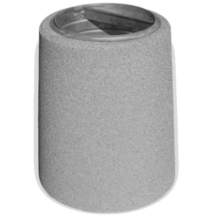 Kosz betonowy 40l okrągły Betonita 218 kreuj swój biznes z Wyposażenie sklepów i instytucji  - Kreuj swój biznes z 4store.pl