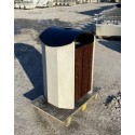 Kosz betonowo-drewniany 120L Betonita 228