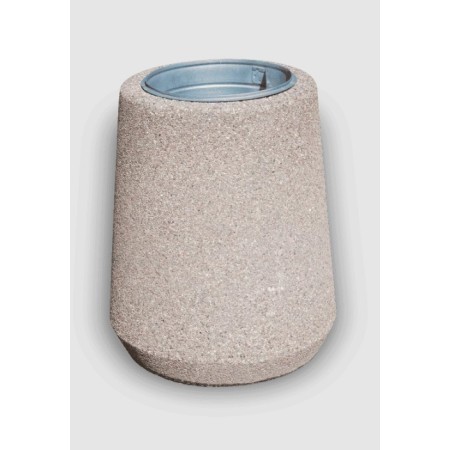 Kosz okrągły betonowy 70L Betonita 86 kreuj swój biznes z Wyposażenie sklepów i instytucji  - Kreuj swój biznes z 4store.pl