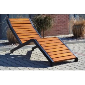 Leżak miejski parkowy Maki