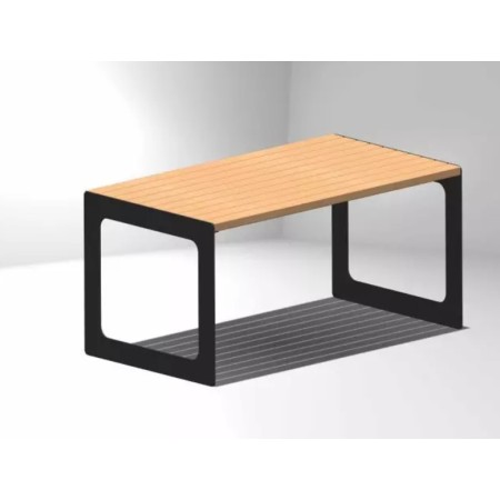 Stół stalowy miejski Fiołek kreuj swój biznes z Wyposażenie sklepów i instytucji  - Kreuj swój biznes z 4store.pl