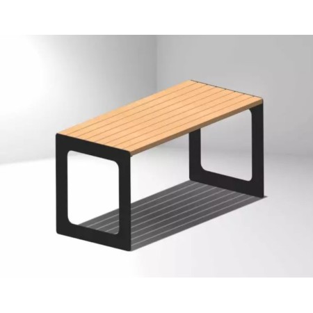 Stół stalowy miejski Chaber kreuj swój biznes z Wyposażenie sklepów i instytucji  - Kreuj swój biznes z 4store.pl