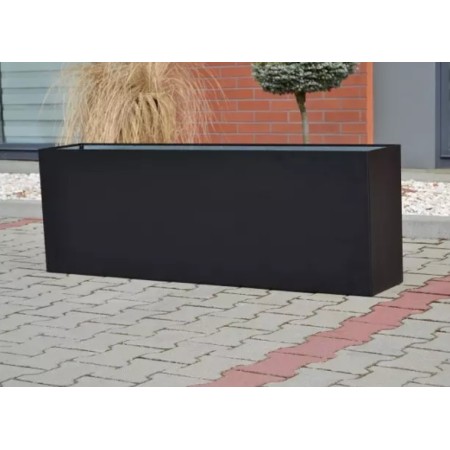 Donica miejska stalowa Sasanka kreuj swój biznes z Wyposażenie sklepów i instytucji  - Kreuj swój biznes z 4store.pl