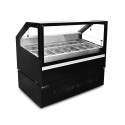 Dystrybutor do lodów , witryna do lodów, konserwator, GELATO VG 10, 10 kuwet, 1286 x 778 x 1161