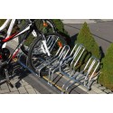 Stojak na rowery CROSS SAVE-2 - stojak z rowerem na kostce brukowej
