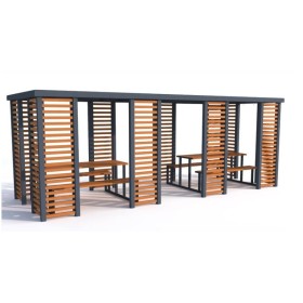 Wiata "Polaris I" - miejsce odpoczynku/obsługi dla podróżnych (MOP)