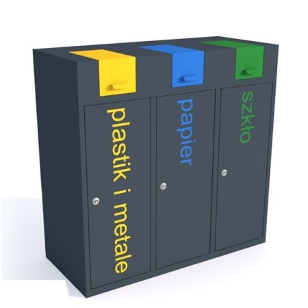 Kosz do odpadów Baron III 40 l kreuj swój biznes z Wyposażenie sklepów i instytucji  - Kreuj swój biznes z 4store.pl