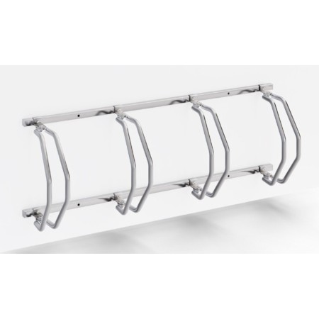 Stojak na rowery ECHO-4 ścienny kreuj swój biznes z Wyposażenie sklepów i instytucji  - Kreuj swój biznes z 4store.pl