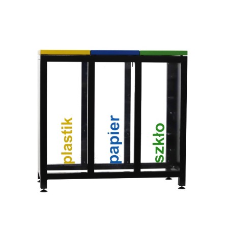 Kosz transparentny K-SL-T1 kreuj swój biznes z Wyposażenie sklepów i instytucji  - Kreuj swój biznes z 4store.pl