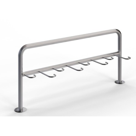 Stojak na hulajnogi typu U - 8 stanowisk kreuj swój biznes z Wyposażenie sklepów i instytucji  - Kreuj swój biznes z 4store.pl