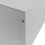 Daszek skośny do szafki BHP 80 Mega-M szary 80x50x20 cm kreuj swój biznes z Wyposażenie sklepów i instytucji  - Kreuj swój biznes z 4store.pl