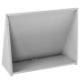 Daszek skośny do szafki BHP 60 Mega-M szary 60x50x20 cm kreuj swój biznes z Wyposażenie sklepów i instytucji  - Kreuj swój biznes z 4store.pl