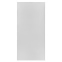 Szafa biurowa metalowa Mega-M WENUS 90x40x185 cm - widok z boku, gładka szara ściana