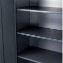 Szafa metalowa Mega-M 90x40x185 cm - wnętrze z regulowanymi półkami