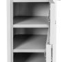 Szafka skrytkowa śniadaniowa BHP Mega-M 10 skrytek 32,5x30x180 cm szara kreuj swój biznes z Wyposażenie sklepów i instytucji  - Kreuj swój biznes z 4store.pl