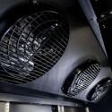 Witryna chłodnicza 3-drzwiowa DIEGO R168 Prestige black - wentylatory parownika w suficie komory