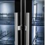 Witryna chłodnicza 3-drzwiowa 1200L Mega-M DIEGO R168 Prestige black oświetlenie LED kreuj swój biznes z Wyposażenie sklepów i instytucji  - Kreuj swój biznes z 4store.pl