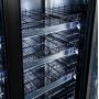 Witryna chłodnicza 3-drzwiowa 1200L Mega-M DIEGO R168 Prestige black oświetlenie LED kreuj swój biznes z Wyposażenie sklepów i instytucji  - Kreuj swój biznes z 4store.pl