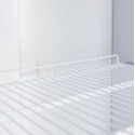 Witryna chłodnicza DIEGO i75 - biała półka druciana w środku