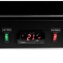 Witryna chłodnicza DIEGO R62 Prestige black - panel sterowania z wyświetlaczem i przełącznikami