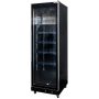 Witryna chłodnicza 1-drzwiowa 600L Mega-M DIEGO R62 Prestige black oświetlenie LED kreuj swój biznes z Wyposażenie sklepów i instytucji  - Kreuj swój biznes z 4store.pl