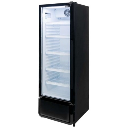 Witryna chłodnicza 1-drzwiowa 280L Mega-M DIEGO i54 oświetlenie LED kreuj swój biznes z Wyposażenie sklepów i instytucji  - Kreuj swój biznes z 4store.pl