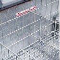 Zamrażarka skrzyniowa Mega-M OZI i185 NoFrost - druciane kosze wewnątrz z linią załadunku