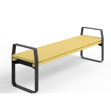 Ławka bez oparcia "Dore I" kreuj swój biznes z Wyposażenie sklepów i instytucji  - Kreuj swój biznes z 4store.pl