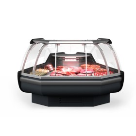 Lada chłodnicza Igloo SANTIAGO DEEP NZ90 WG narożna