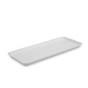 Pojemnik GN 2/5, 530x200 mm, plexi, wysokość 17 mm, kolor biały, Dupont