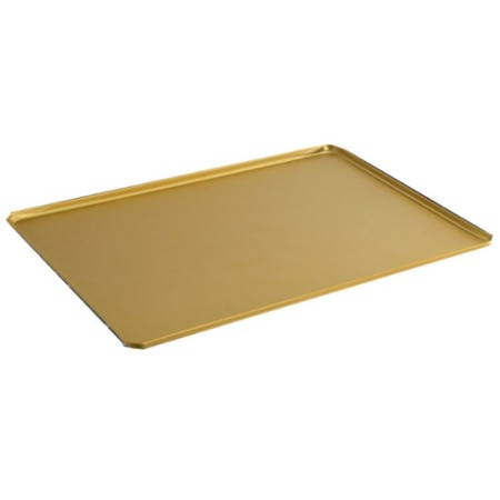 Taca złota, tłoczona 40x30x2cm 4 ranty, na ciasto do witryny cukierniczej kreuj swój biznes z Wyposażenie sklepów i instytucji  - Kreuj swój biznes z 4store.pl