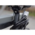 Stojak rowerowy UG-2 mini - zapięcie linkowe przy rurze podsiodłowej roweru