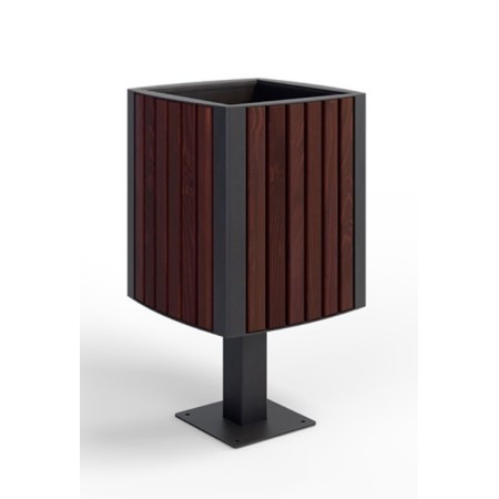 Kosz na odpadki Karmen I kreuj swój biznes z Wyposażenie sklepów i instytucji  - Kreuj swój biznes z 4store.pl