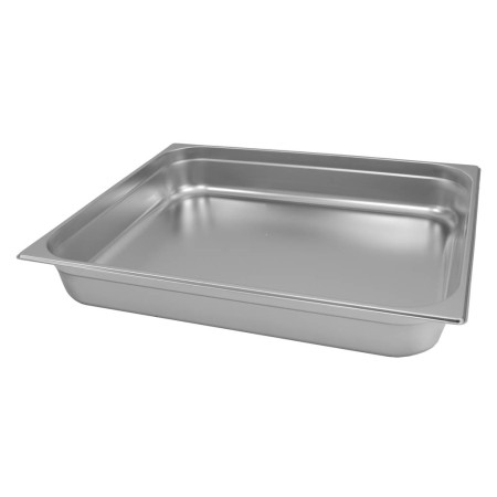 Pojemnik GN 2/1 ze stali nierdzewnej Mega-M 65x53x10 cm kreuj swój biznes z Wyposażenie sklepów i instytucji  - Kreuj swój biznes z 4store.pl