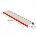 Półka do regału magazynowego Mega-M FORTIS L-250 cm G-50 cm