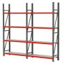 Regał magazynowy 8-półkowy Mega-M FORTIS H-200 cm L-325.5 cm G-40 cm kreuj swój biznes z Wyposażenie sklepów i instytucji  - Kreuj swój biznes z 4store.pl
