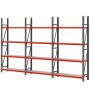 Regał magazynowy 12-półkowy Mega-M FORTIS H-240 cm L-484 cm G-40 cm kreuj swój biznes z Wyposażenie sklepów i instytucji  - Kreuj swój biznes z 4store.pl