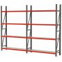 Regał magazynowy 8-półkowy Mega-M FORTIS H-240 cm L-425.5 cm G-40 cm kreuj swój biznes z Wyposażenie sklepów i instytucji  - Kreuj swój biznes z 4store.pl