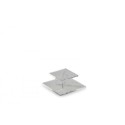 Stojak z plexi, 120x120 mm, wysokość 50 mm,Dupont