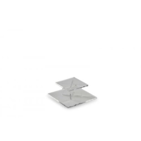 Stojak z plexi, 120x120 mm, wysokość 50 mm,Dupont Dupont Pojemniki z plexi - 4store.pl
