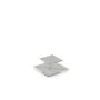 Stojak z plexi, 120x120 mm, wysokość 50 mm,Dupont Dupont Pojemniki z plexi - 4store.pl