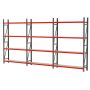 Regał magazynowy 12-półkowy Mega-M FORTIS H-240 cm L-634 cm G-40 cm kreuj swój biznes z Wyposażenie sklepów i instytucji  - Kreuj swój biznes z 4store.pl