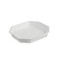Pojemnik GN 1/2, salad dish Octo 325x265 mm, plexi, wysokość 45 mm, kolor biały, Dupont Dupont Pojemniki z plexi - 4store.pl
