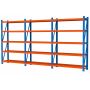 Regał magazynowy 15-półkowy Mega-M FORTIS LIGHT H-200 cm L-585 cm G-60 cm kreuj swój biznes z Wyposażenie sklepów i instytucji  - Kreuj swój biznes z 4store.pl